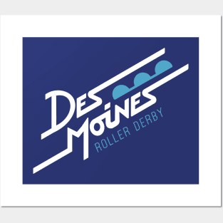 DMRD 2-Color White Logo Posters and Art